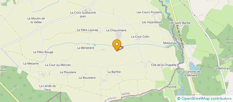 localisation de l'entreprise MADAME CLEMENTINE MASSON  TEILLAY