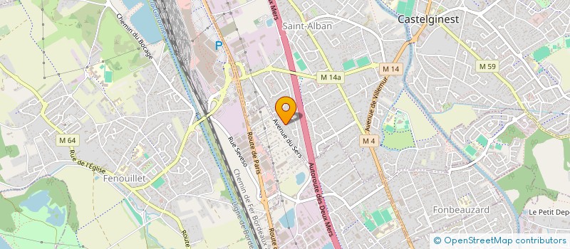 localisation de l'entreprise MADAME CLEMENTINE MAURAND  MONTBARTIER