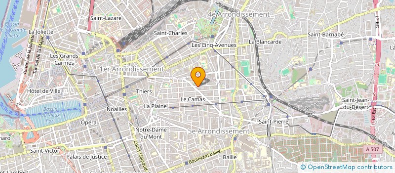 localisation de l'entreprise MADAME CLEMENTINE MELENEC à MARSEILLE