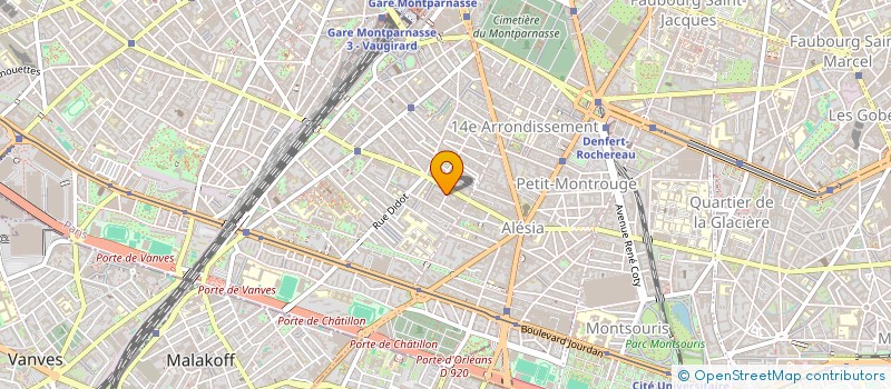 localisation de l'entreprise MADAME CLEMENTINE MILARD  PARIS