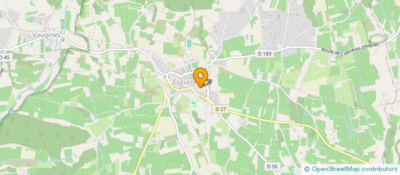 localisation de l'entreprise MADAME CLEMENTINE MINJAT  CUCURON