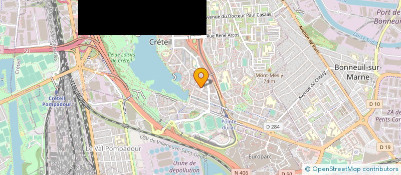 localisation de l'entreprise MADAME CLEMENTINE MONNOYEUR  CHAMPIGNY-SUR-MARNE