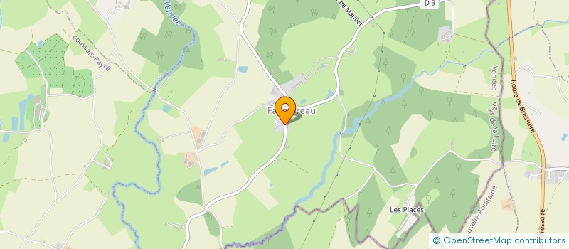 localisation de l'entreprise MADAME CLEMENTINE MORIN  FAYMOREAU