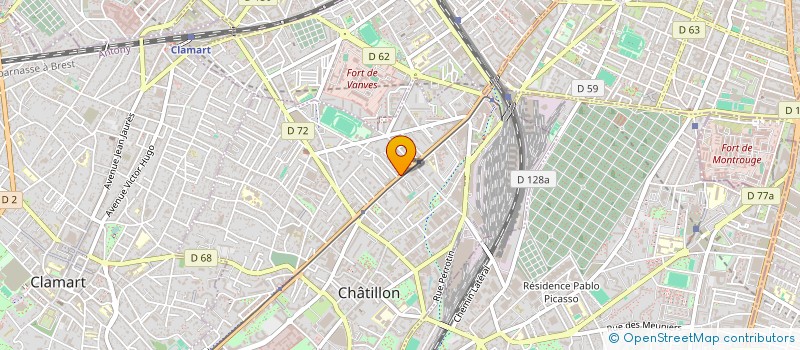 localisation de l'entreprise MADAME CLEMENTINE MORITZ  SALON-DE-PROVENCE