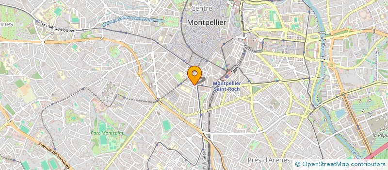 localisation de l'entreprise MADAME CLEMENTINE NITHART à MONTPELLIER