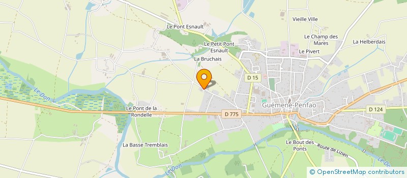 localisation de l'entreprise MADAME CLEMENTINE OURY  SAINT-NAZAIRE