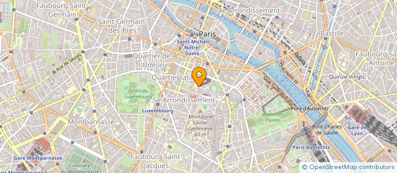 localisation de l'entreprise MADAME CLEMENTINE PAVY  PARIS 05