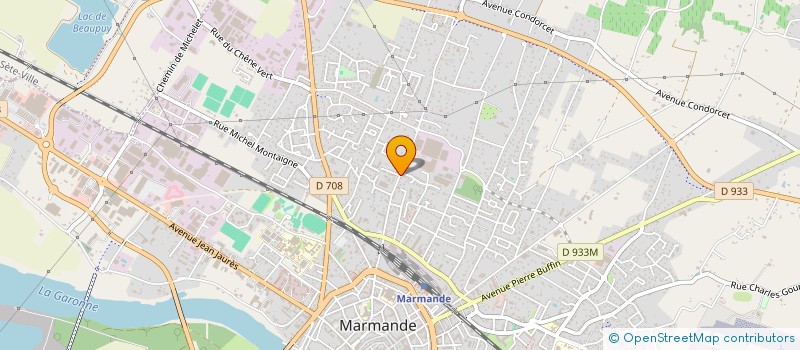 localisation de l'entreprise MADAME CLEMENTINE PETIT  MARMANDE