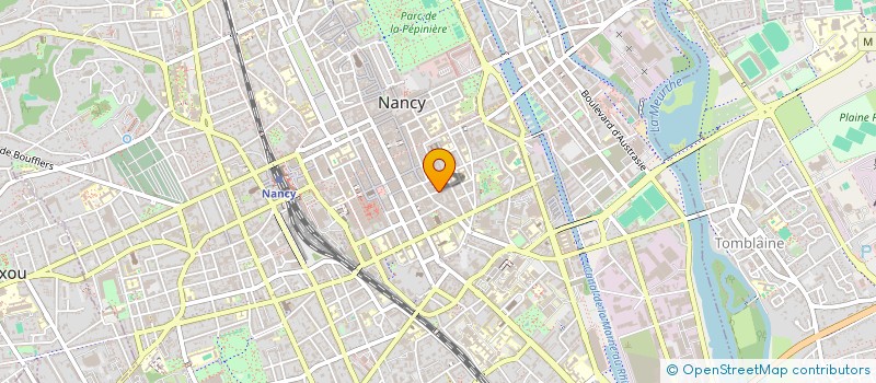 localisation de l'entreprise MADAME CLEMENTINE PETITNICOLAS  NANCY