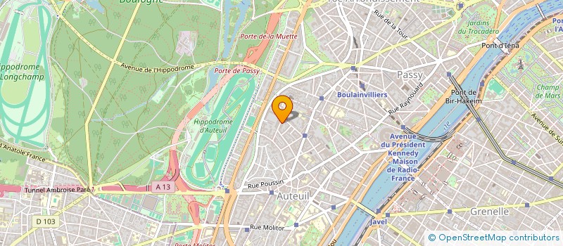 localisation de l'entreprise MADAME CLEMENTINE PIERREY  PARIS