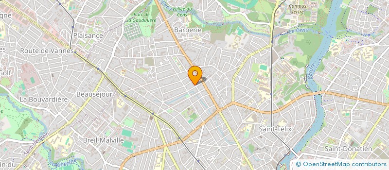 localisation de l'entreprise MADAME CLEMENTINE PIRIO  NANTES