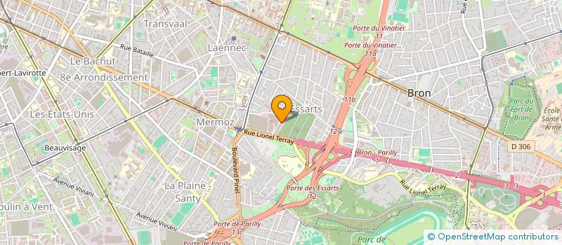 localisation de l'entreprise MADAME CLEMENTINE RESTA  BRON