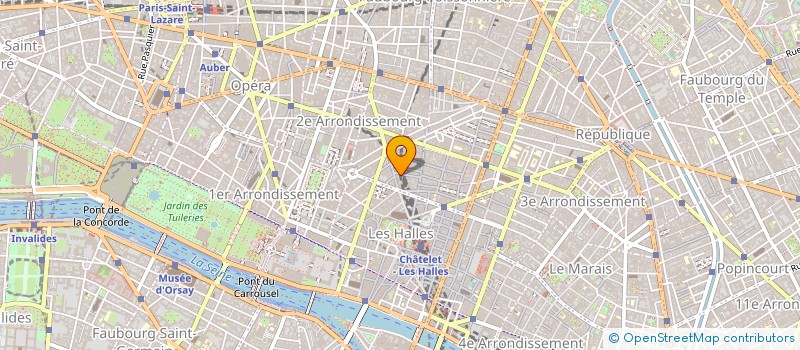 localisation de l'entreprise MADAME CLEMENTINE REYBOUBET  PARIS