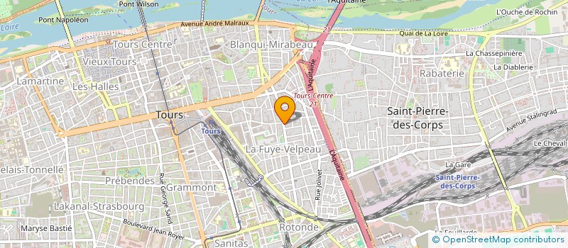 localisation de l'entreprise MADAME CLEMENTINE RIMBERT  BLOIS