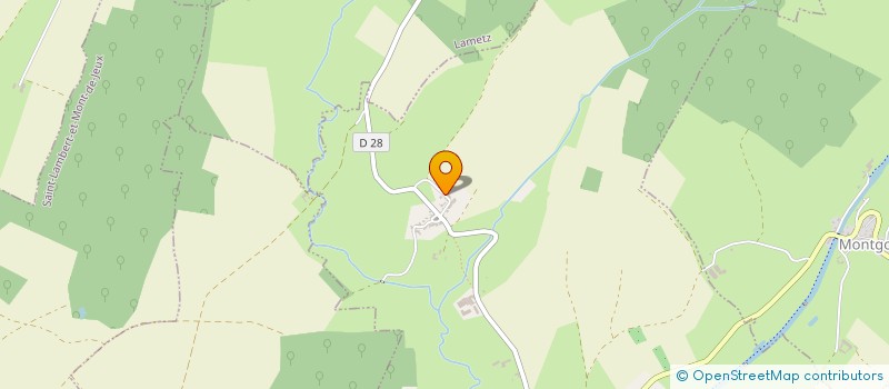 localisation de l'entreprise MADAME CLEMENTINE ROMATET  NEUVILLE-DAY