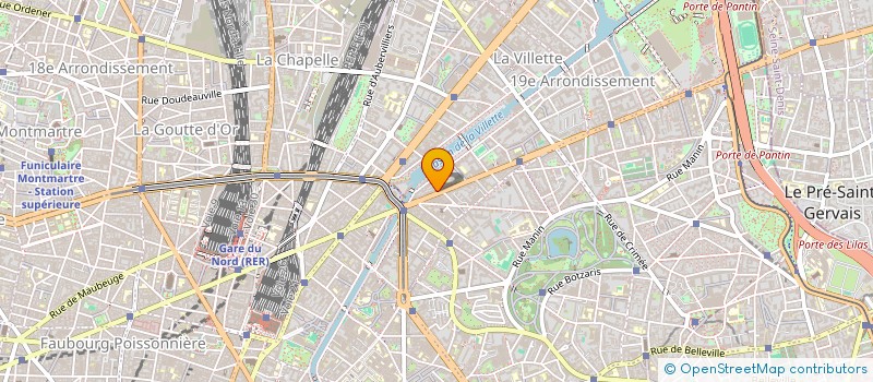 localisation de l'entreprise MADAME CLEMENTINE ROY  PARIS