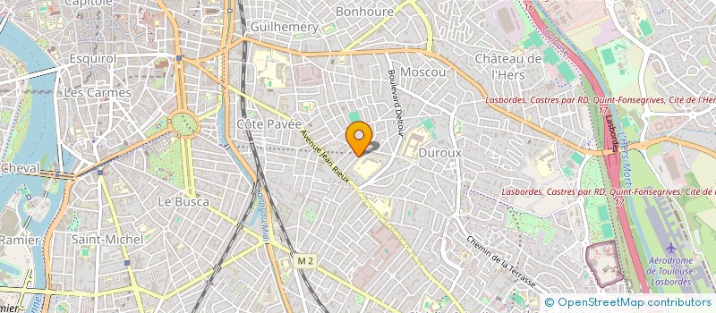 localisation de l'entreprise MADAME CLEMENTINE SANSONETTO à TOULOUSE