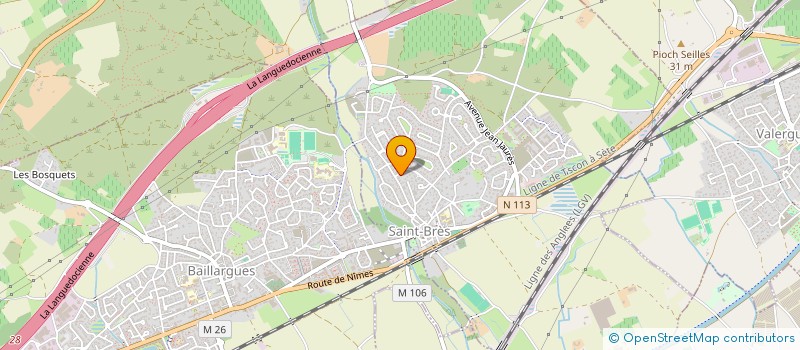 localisation de l'entreprise MADAME CLEMENTINE SAUGEON  SAINT-BRES