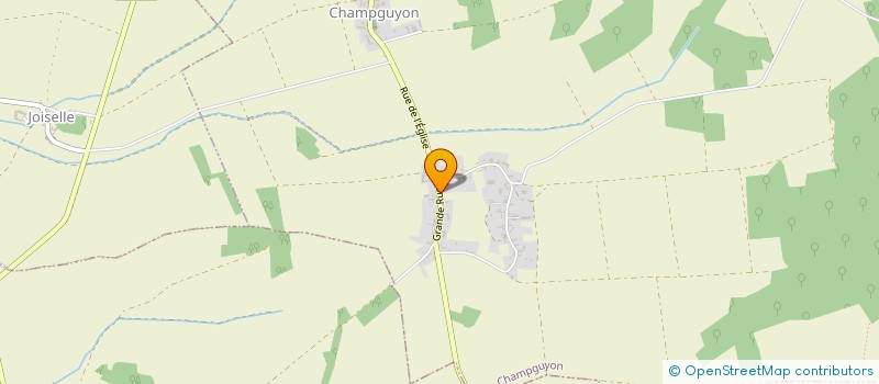 localisation de l'entreprise MADAME CLEMENTINE SERVAIS  CHAMPGUYON