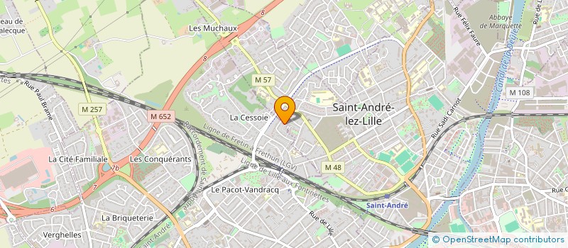 localisation de l'entreprise MADAME CLEMENTINE SOREL à LAMBERSART