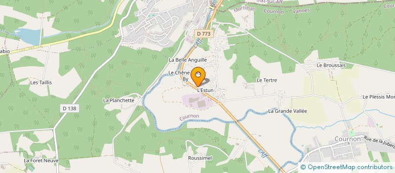 localisation de l'entreprise MADAME CLEMENTINE TISSOT  MONTENEUF