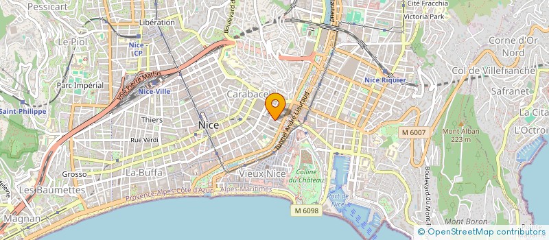 localisation de l'entreprise MADAME CLEMENTINE TORRE  NICE