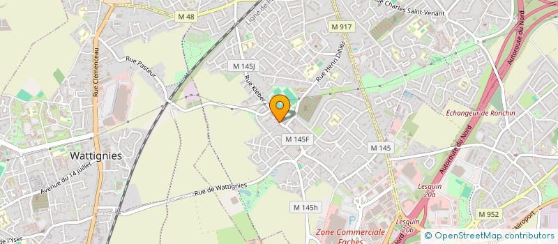 localisation de l'entreprise MADAME CLEMENTINE TRAJBER à MARCQ EN BAROEUL
