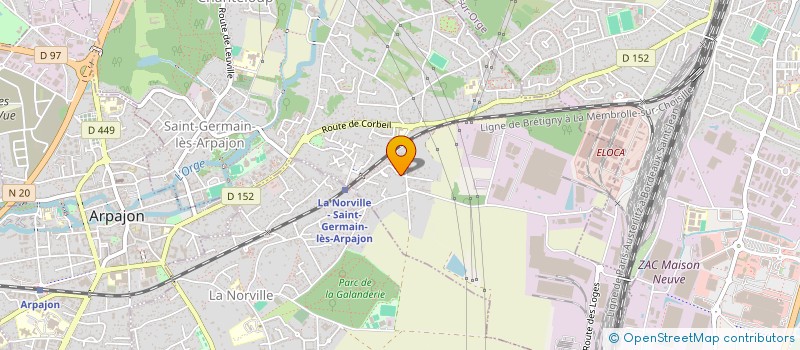 localisation de l'entreprise MADAME CLEMENTINE TREMANTE à SAINT-GERMAIN-LES-ARPAJON