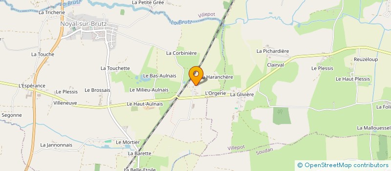 localisation de l'entreprise MADAME CLEMENTINE VASSEUR  NOYAL-SUR-BRUTZ