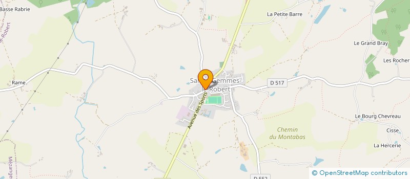 localisation de l'entreprise MADAME CLEMENTINE VERIEN  SAINTE-GEMMES-LE-ROBERT