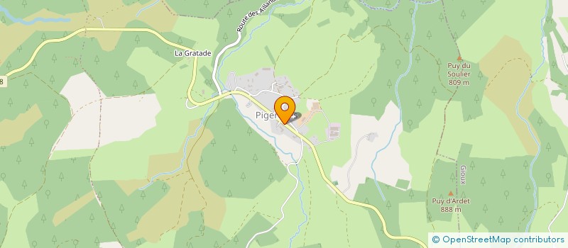 localisation de l'entreprise MADAME CLEMENTINE VERNIERE à GENTIOUX-PIGEROLLES