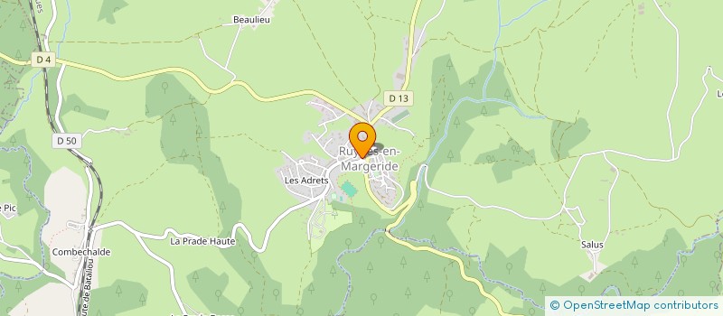 localisation de l'entreprise MADAME CLEMENTINE VIDONNE à RUYNES-EN-MARGERIDE