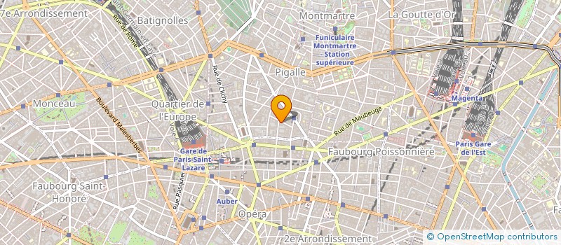 localisation de l'entreprise MADAME CLEMENTINE VOGEL  PARIS