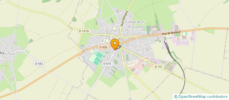 localisation de l'entreprise MADAME CLEMENTINE WAEYAERT  CREVECUR-LE-GRAND