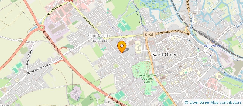 localisation de l'entreprise MADAME CLEMENTINE WUYTS  SAINT-MARTIN-LEZ-TATINGHEM