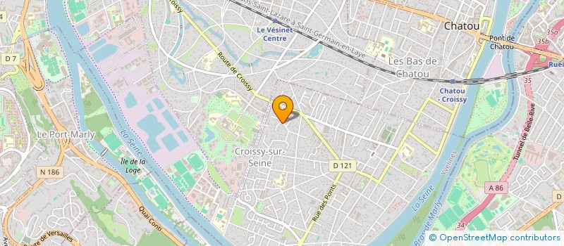 localisation de l'entreprise MADAME CLEO COPPOLANI  CROISSY-SUR-SEINE