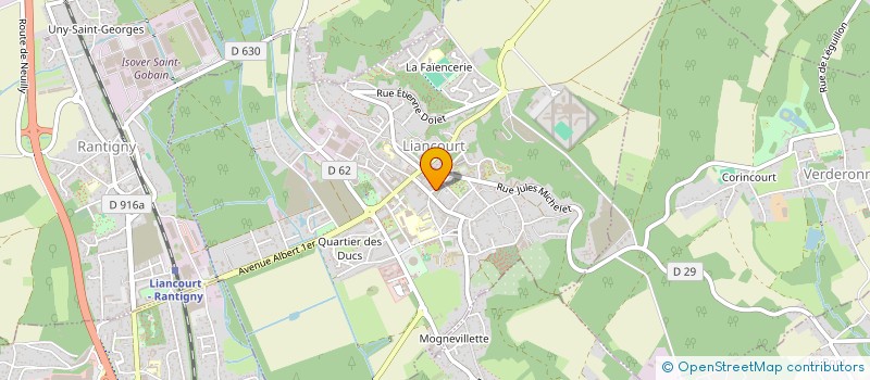 localisation de l'entreprise MADAME CLEO DENEUX  LIANCOURT