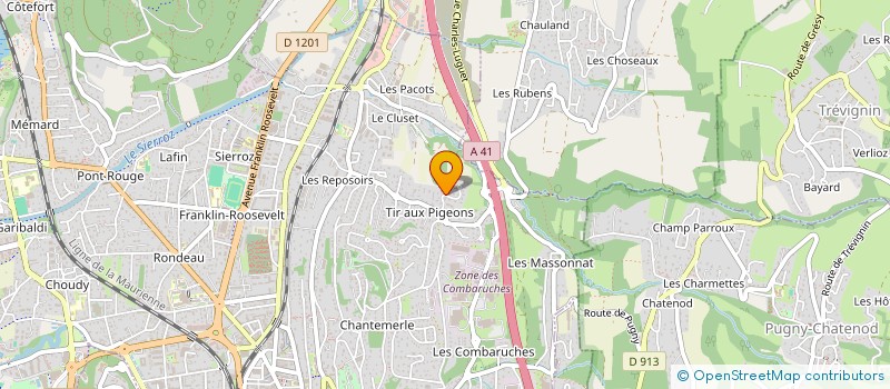 localisation de l'entreprise MADAME CLEO DESGARDIN  AIX-LES-BAINS