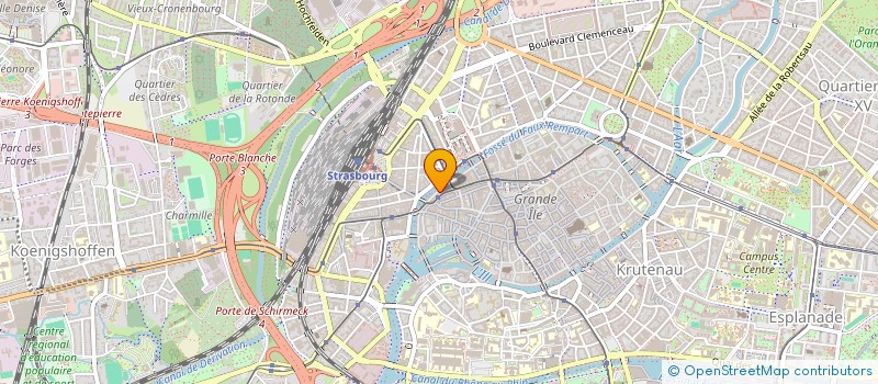 localisation de l'entreprise MADAME CLEO GARCIA à STRASBOURG