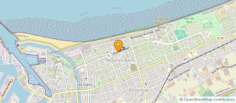 localisation de l'entreprise MADAME CLEONIE BAVAY à DUNKERQUE