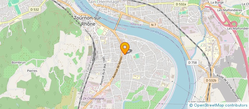 localisation de l'entreprise MADAME CLEONTE KOMMEGNE  THUIR