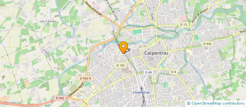 localisation de l'entreprise MADAME CLEOPHEE COLLINET  CARPENTRAS