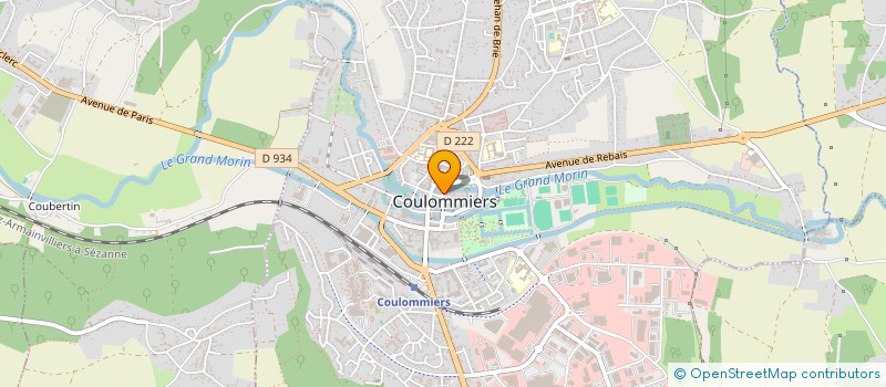 localisation de l'entreprise MADAME CLERVIE CORNETTE à COULOMMIERS