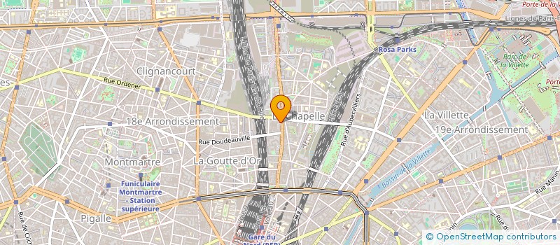 localisation de l'entreprise MADAME CLESTE ROUGET  PARIS