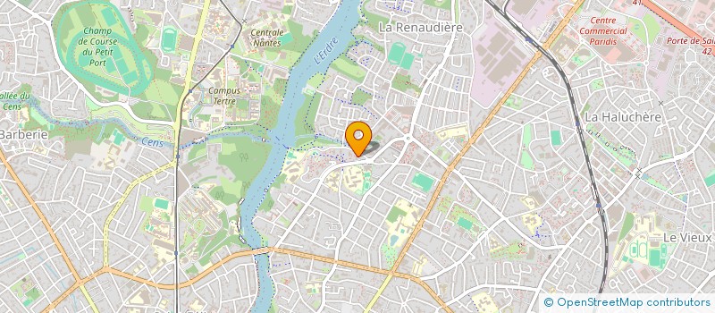 localisation de l'entreprise MADAME CLEVER DJAI MOULENVO  NANTES