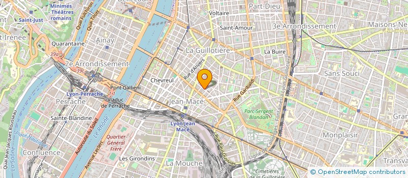 localisation de l'entreprise MADAME CLEVES NZONDO BOUANGA  LYON