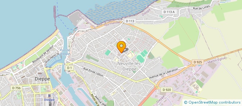 localisation de l'entreprise MADAME CLIMIS CRISTOL à DIEPPE