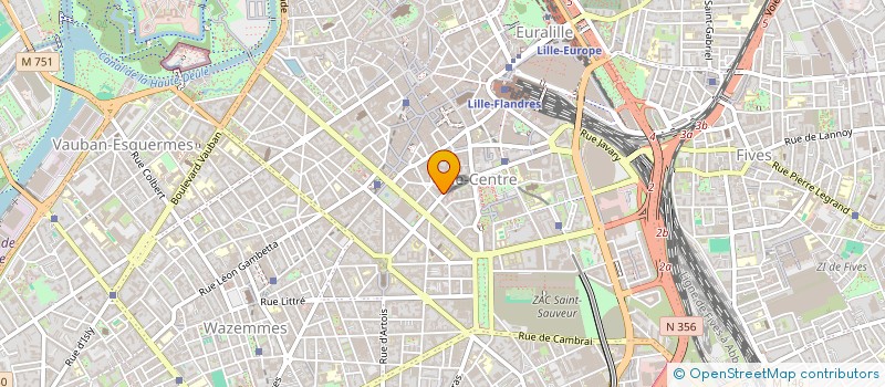localisation de l'entreprise MADAME CLIO DESMAZIERES à LILLE