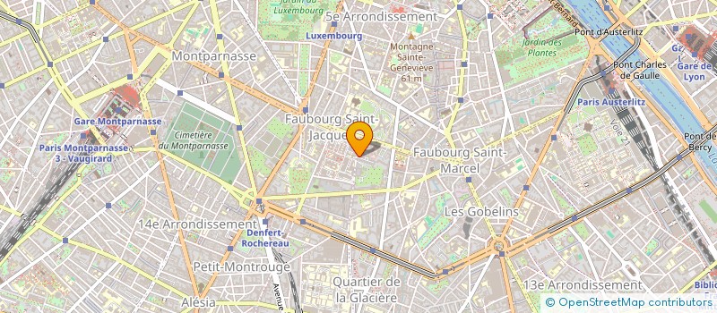 localisation de l'entreprise MADAME CLIO KARAGEORGHIS  PARIS