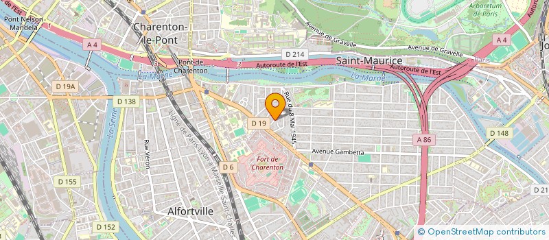 localisation de l'entreprise MADAME CLIO PILLON à MAISONS-ALFORT